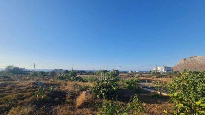 Kreta, Stavros: Land in Akrotiri mit Meerblick zu verkaufen