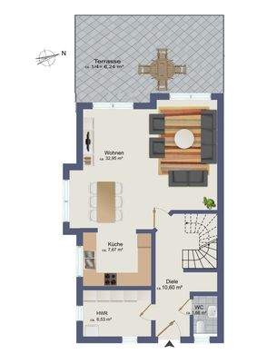 Grundriss Erdgeschoss