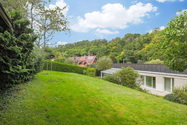 Rückansicht und Garten