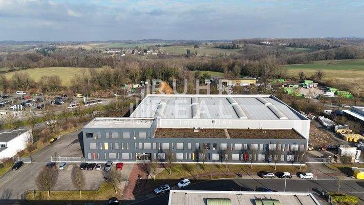 Drohnenaufnahme Bürogebäude