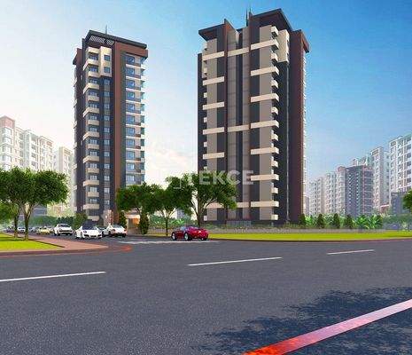 Chic Sea-View Apartments in a Complex in Mersin Turkey