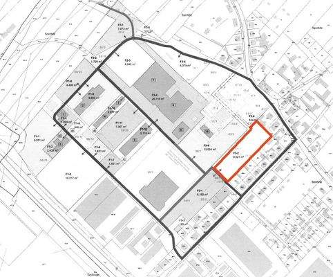 Lageplan Freifläche