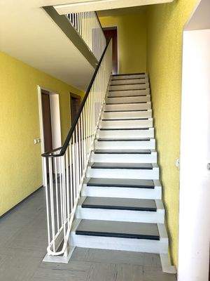 gepflegtes Treppenhaus