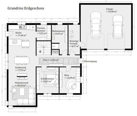 Grundriss Erdgeschoss