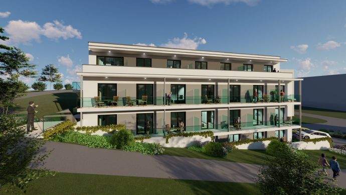 Außenansicht Balkonseite