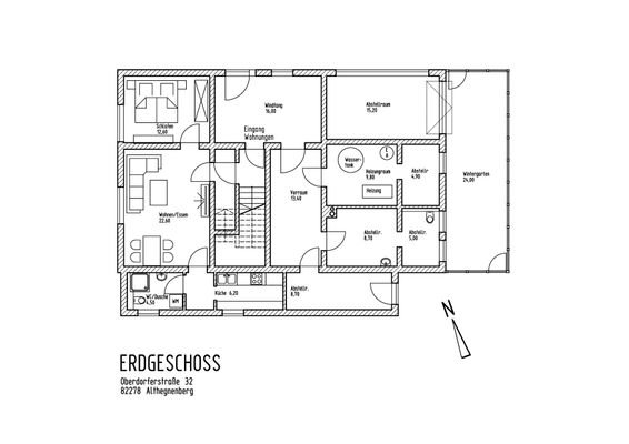 Grundriss Erdgeschoss