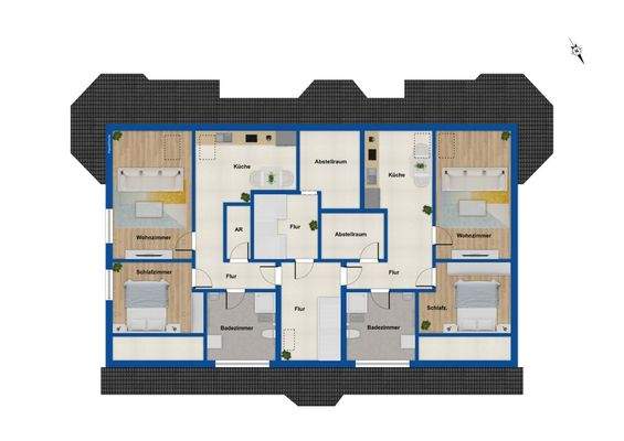 Grundriss Dachgeschoss