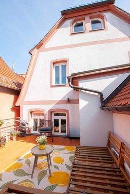 Terrasse Wohnung 2. OG