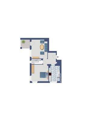 Visualisierter Grundriss