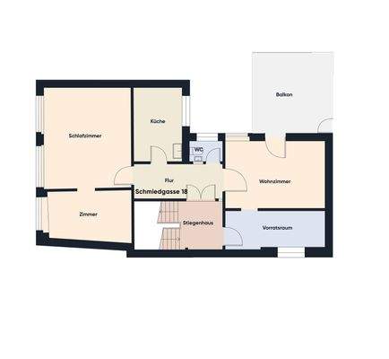 Grundriss ohne Maßstab / 2. Obergeschoss Kopie 2