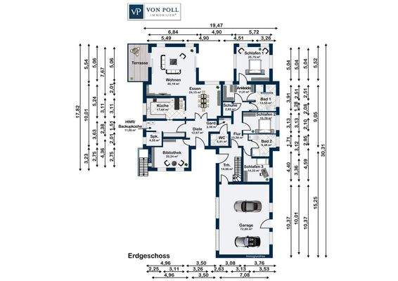 Grundriss Erdgeschoss