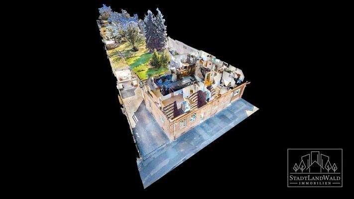 Doppelhausansicht in 3D