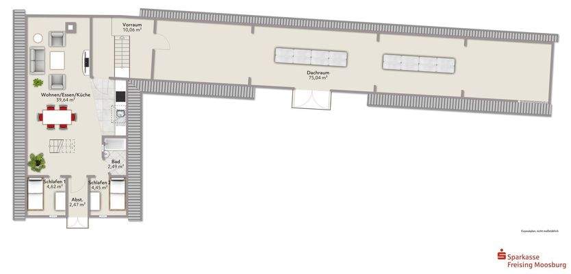 Obergeschoss Nebengebäude