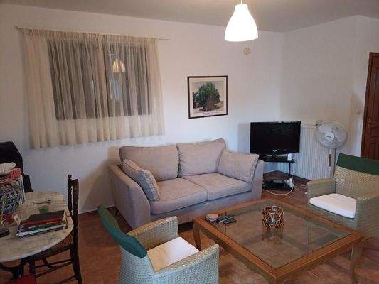 MIT VIDEO! Kreta, Plaka: Villa mit traditionellen Elementen und Meerblick zu verkaufen