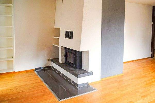 Wohnen mit offenem Kamin