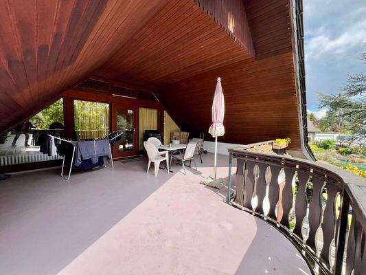 Überdachterteil Obergeschoss