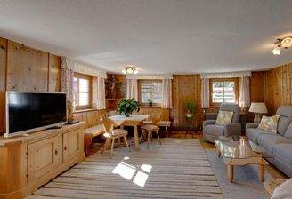 urige Stube im Erdgeschoss