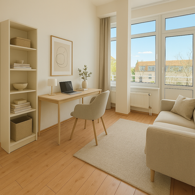 Home-Office Einrichtungsbeispiel