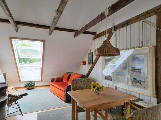 Blick ins Wohnzimmer