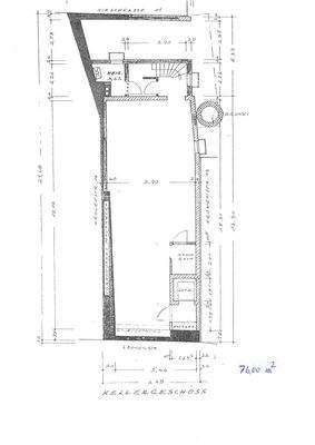 Ladengeschäft, UG Grundriss