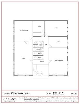 neu Grundriss  Obergeschoss