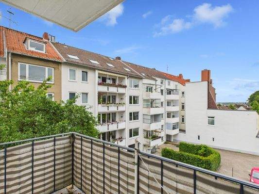 Balkonblick - Kiel - Niemannsweg - Lütt Immobilien