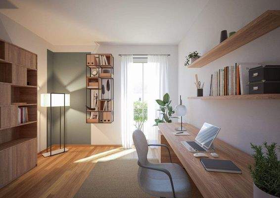 Homeoffice-ready. Vermietungssicher