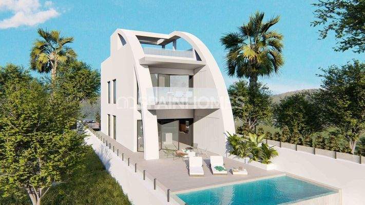 3 Bedroom Apartments with Private Pool and Terrace in Rojales