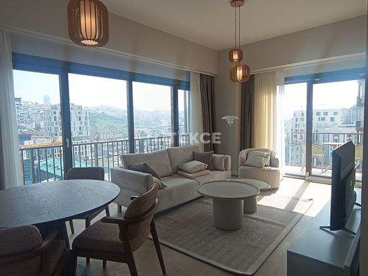 Spacious Flats at 950 Meters from Metro in Istanbul Kagithane