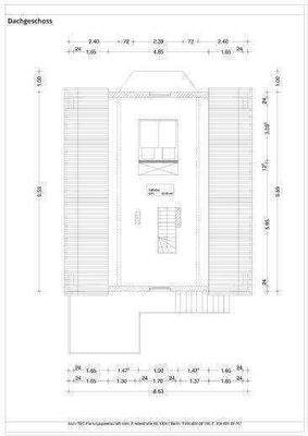 Grundriss Dachgeschoss