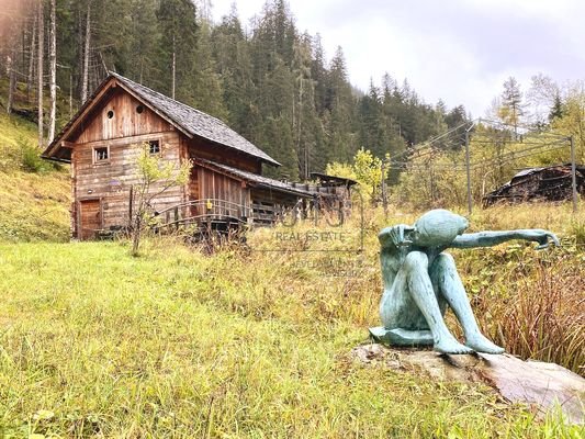 Almhütte (alte Mühle) in den Dolomiten - Südtirol