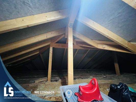 Dachboden als zusätzlichen Lagerraum