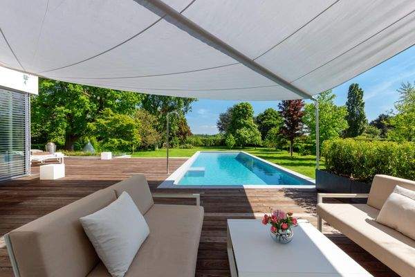 Terrasse mit spektakulärem Blick