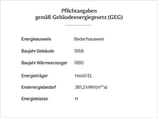 Pflichtangaben GEG Haus Nr. 8