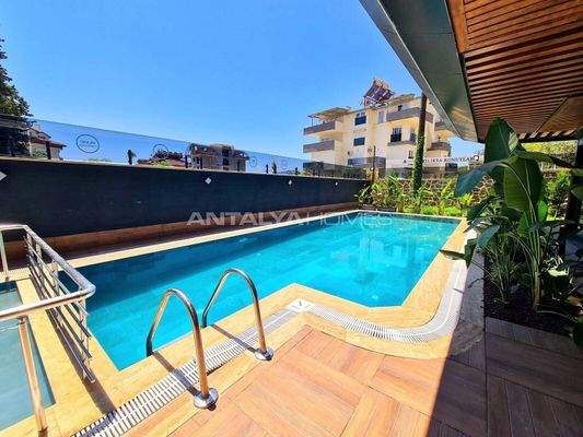 City-View Flats in a Complex near Amenities in Alanya Antalya