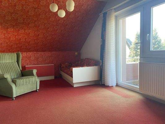 Kinderzimmer im Dachgeschoss