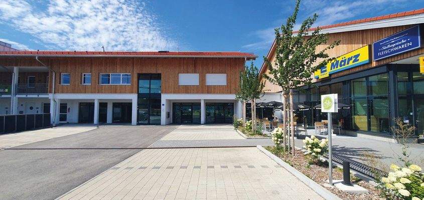 Ansicht auf das Gebäude