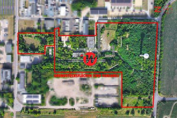 Variable Grundstuecksflaeche