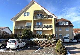 Hausansicht - Die Wohnung befindet sich rechts unten