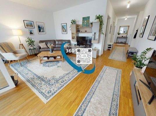 Wohnzimmer KI- Einrichtungsvorschlag