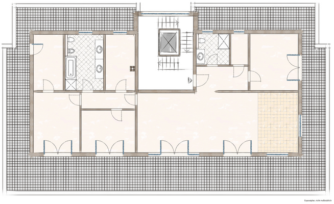 Grundriss unmöbiliert