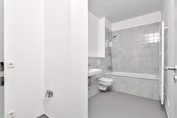 Platz für Waschmaschine und Trockner