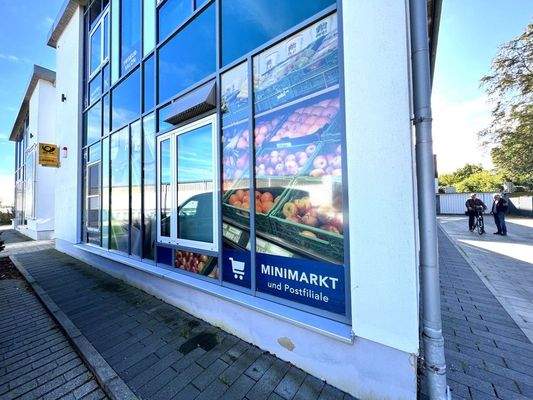 Supermarkt ganz in der Nähe