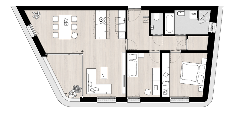 Grundriss Top C12