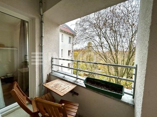 gemütlicher Balkon