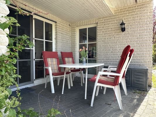 Überdachte Terrasse