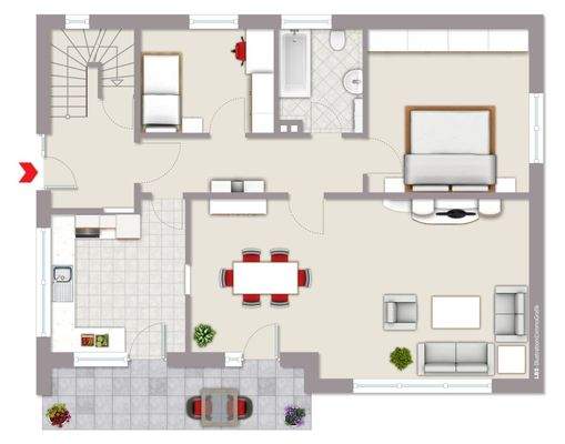 Grundrisse Erdgeschoss