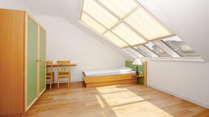 Das lichtdurchflutete Zimmer 