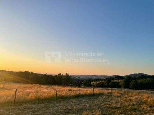 Rodderberg, Rheintahlblick, Abendstimmung 
