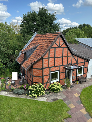 Fachwerkhaus FWH Nord-West-Ansicht